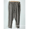 Ladies Loose Casual Drawstring Design Trousers